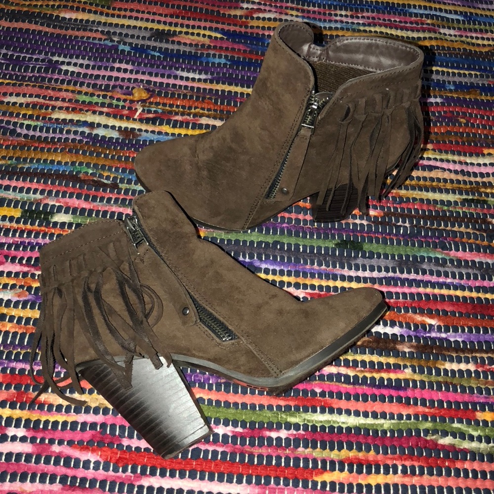 Fringe Booties